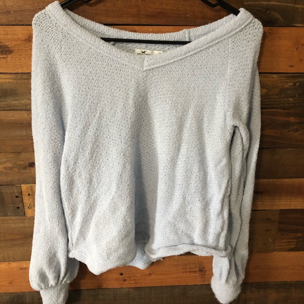 BRAND NEW HOLSTER LOGHT BLUE SWEATER